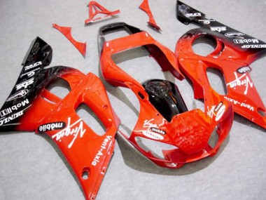 Virgin Red 1998-2002 Yamaha R6 Fairings Factory