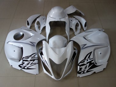 White 2008-2019 Suzuki GSXR 1300 Fairings Factory