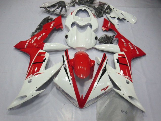 White and Blue Design 2004-2006 Yamaha R1 Fairings Factory