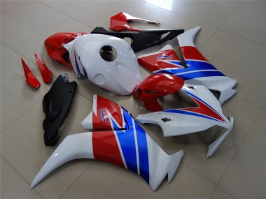 White Red and Blue 2012-2016 Honda CBR1000RR Fairings Factory
