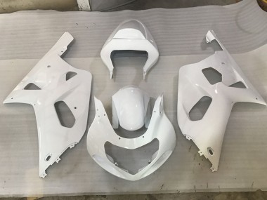 White RS 2001-2003 Suzuki GSXR 600-750 Fairings Factory