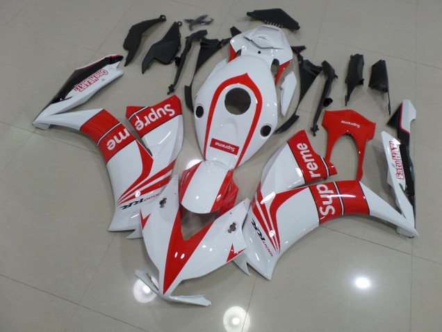 White Supreme 2012-2016 Honda CBR1000RR Fairings Factory White Supreme 2012-2016 Honda CBR1000RR Fairings Factory