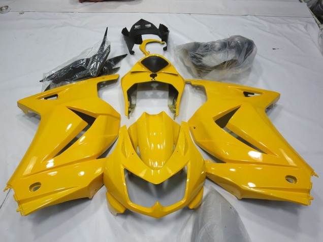 Yellow 2008-2013 Kawasaki Ninja 250 Fairings Factory Yellow 2008-2013 Kawasaki Ninja 250 Fairings Factory