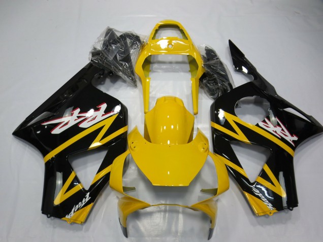 Yellow and Black 2002-2003 Honda CBR954 Fairings Factory Yellow and Black 2002-2003 Honda CBR954 Fairings Factory