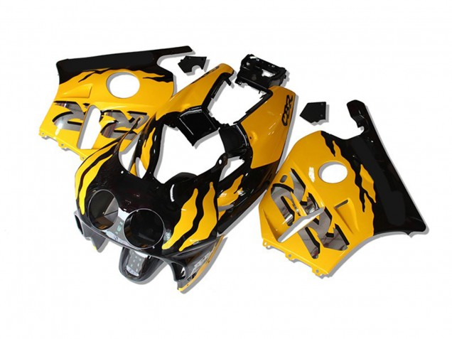 Yellow Black RR 1990-1998 Honda CBR250RR Fairings Factory Yellow Black RR 1990-1998 Honda CBR250RR Fairings Factory