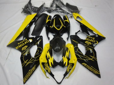 Yellow Corona 2005-2006 Suzuki GSXR 1000 Fairings Factory