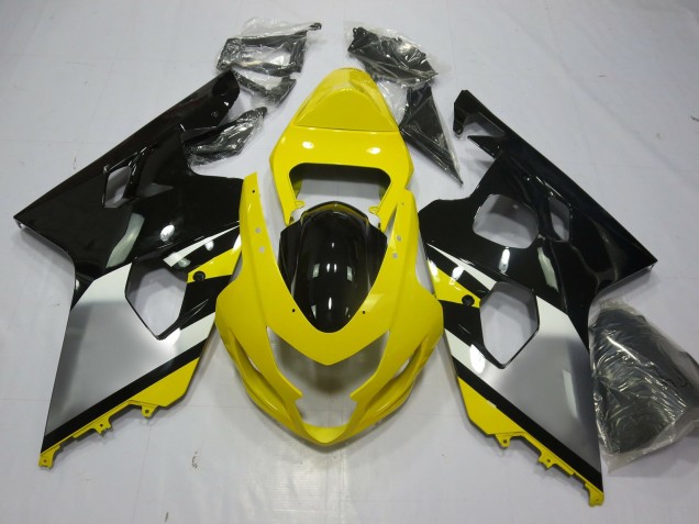 Yellow OEM Style 2004-2005 Suzuki GSXR 600-750 Fairings Factory Yellow OEM Style 2004-2005 Suzuki GSXR 600-750 Fairings Factory